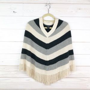 Cashmere Banana Republic V-neck Poncho Size XS